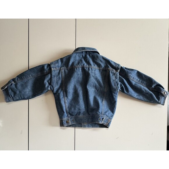 Vintage London Fog TURBO Jean Jacket Boys Girls Kids Size‎ Large / 7 - Picture 6 of 15